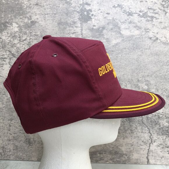 Vintage 90s UNIVERSITY OF MINNESOTA GOLDEN GOPHERS 5-PANEL HAT Snapback - Picture 5 of 8